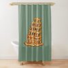 urshower curtain closedsquare1000x1000.1 25 - Pizza Tower Merch