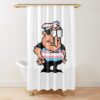 urshower curtain closedsquare1000x1000.1 5 - Pizza Tower Merch