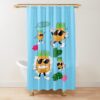 urshower curtain closedsquare1000x1000.1 8 - Pizza Tower Merch