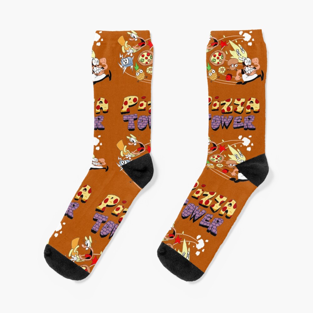 Pizza Tower Peppino Trans Socks