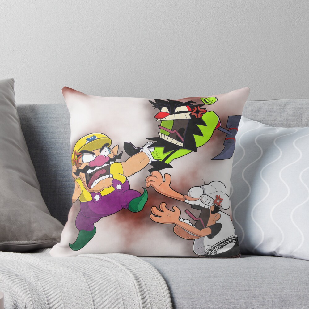Civil Discussions Throw Pillow