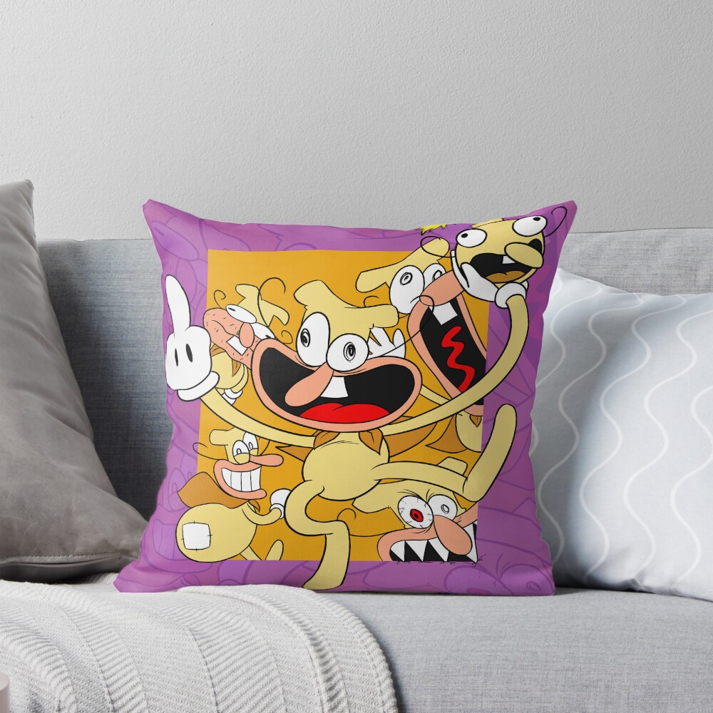 The Noise Throw Pillow